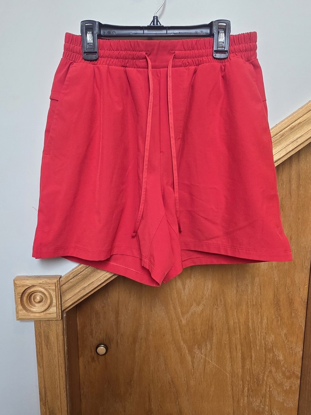 lululemon athletica Red Men’s Drawstring Athletic Shorts Swim